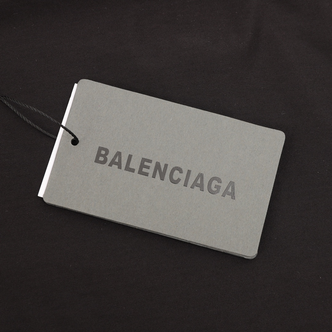 BALENCIAG@ 新款超薄凉感反车T恤