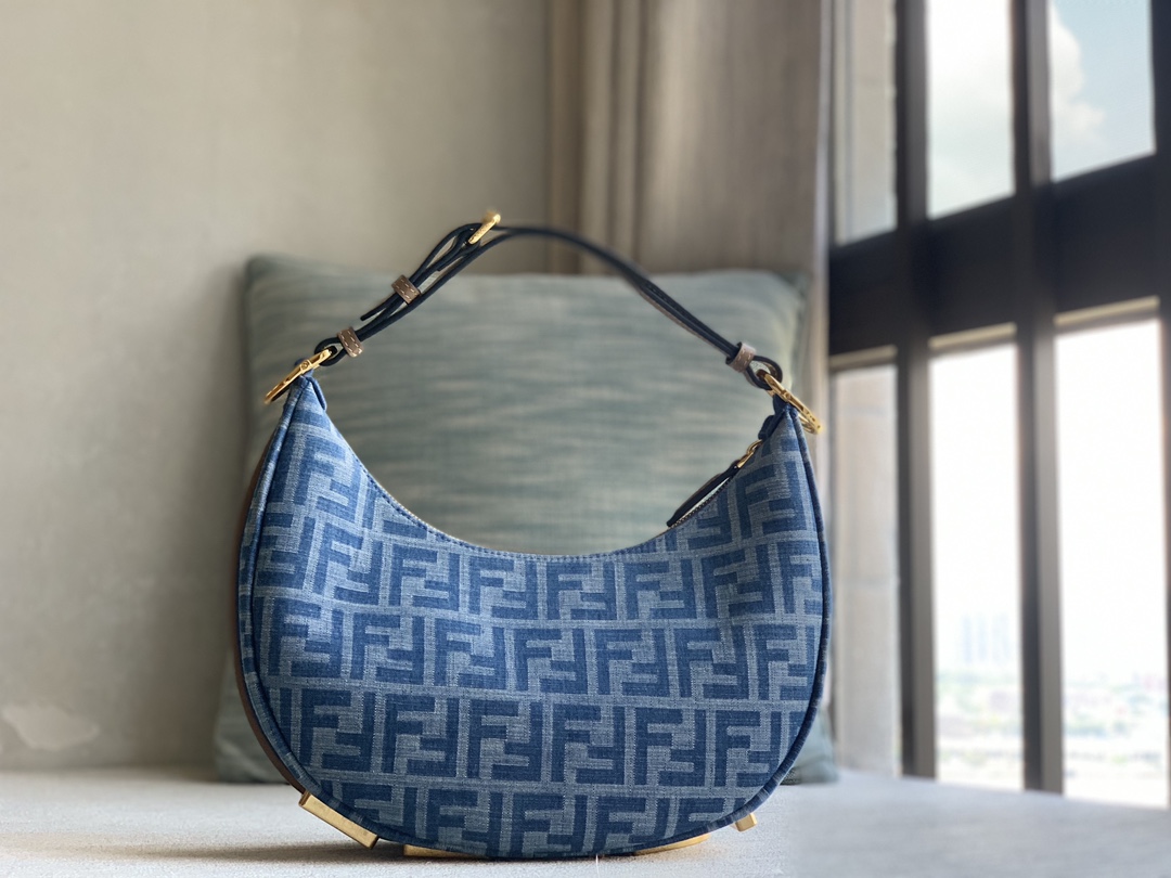 dior Fendigraphy Premium Picture Crescent Bag