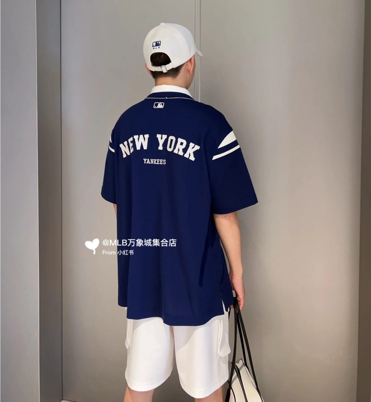 MLB Clothing Polo T-Shirt Embroidery Unisex Summer Collection Fashion Short Sleeve