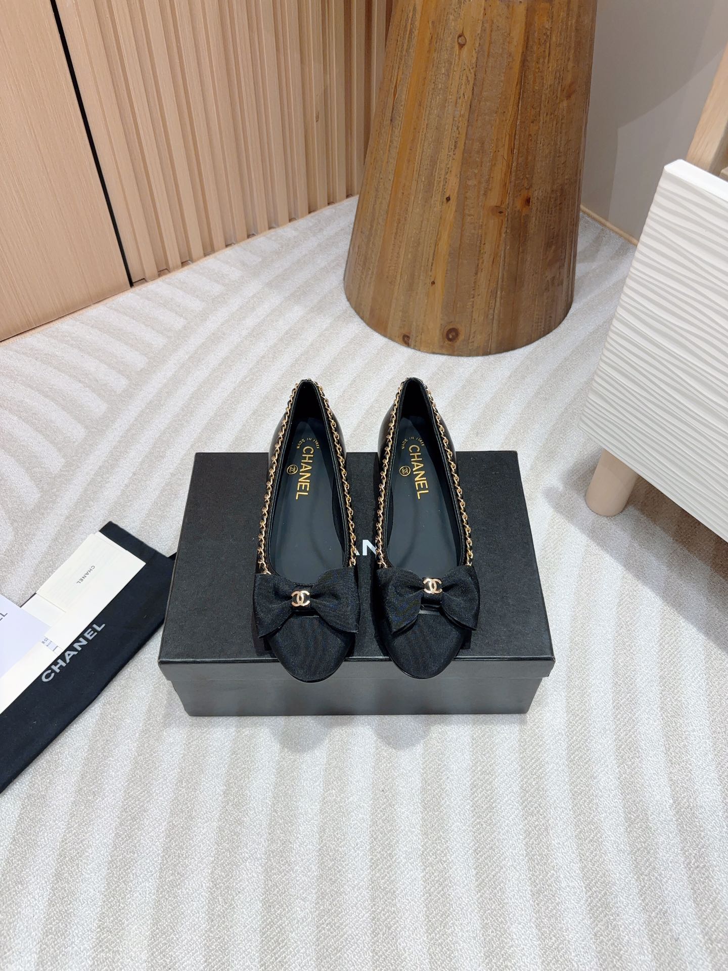 Chanel Single Layer Shoes Best Replica 1:1
 Genuine Leather Lambskin Sheepskin Chains