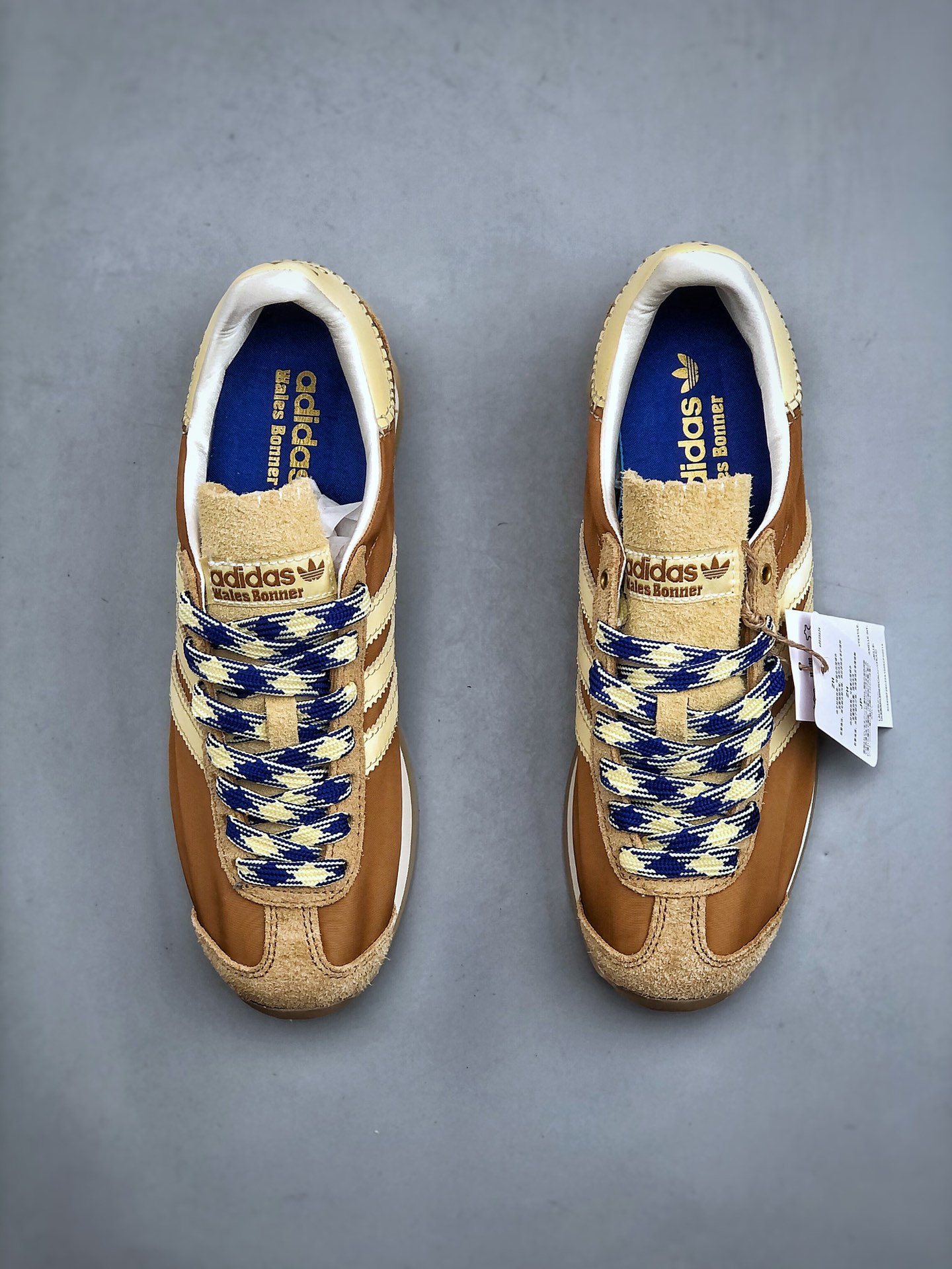 Wales Bonner x adidas Originals Country Sneakers (GW1388 - Comprehensive 5