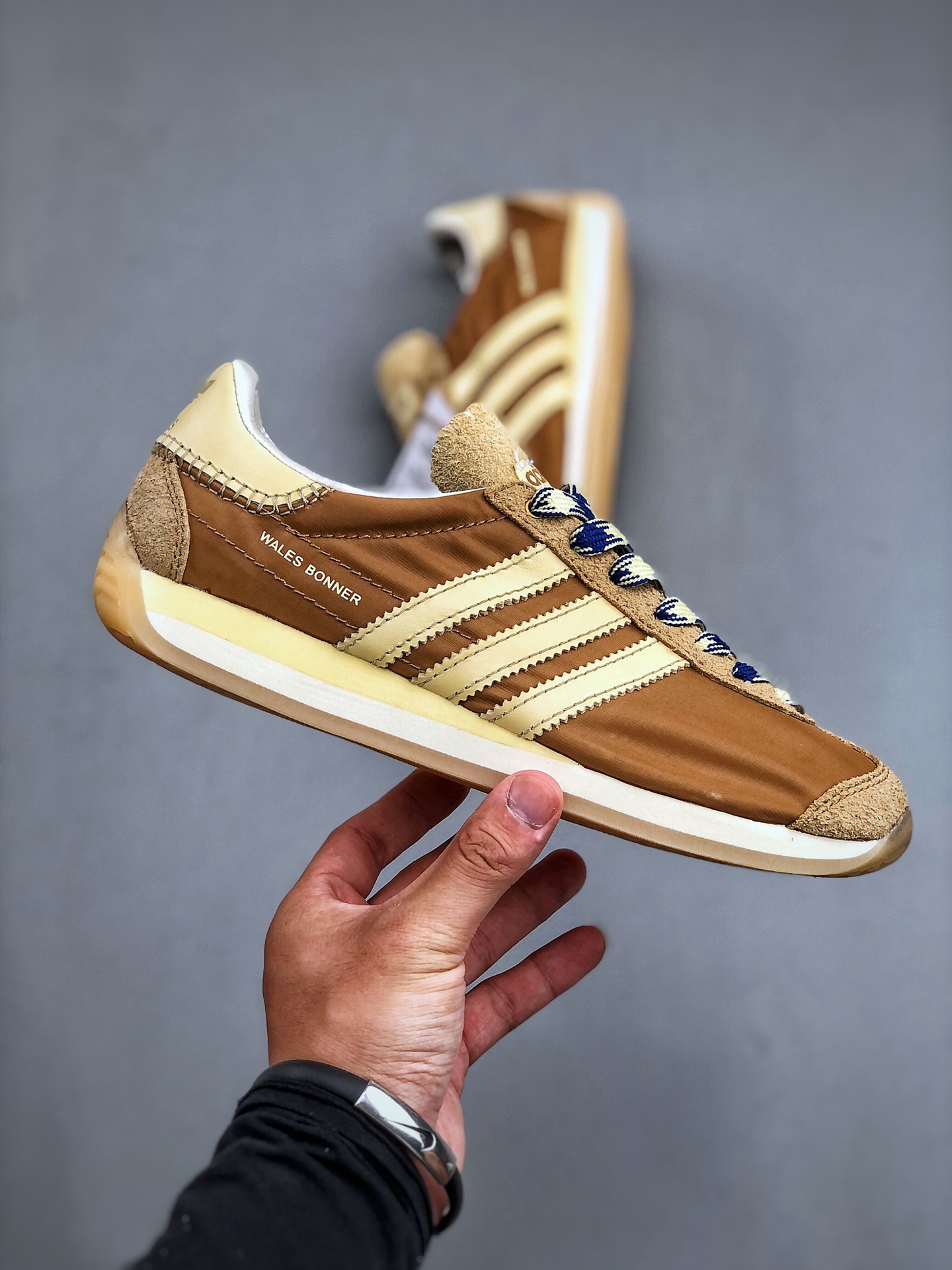 Wales Bonner x adidas Originals Country Sneakers (GW1388 - Comprehensive 4