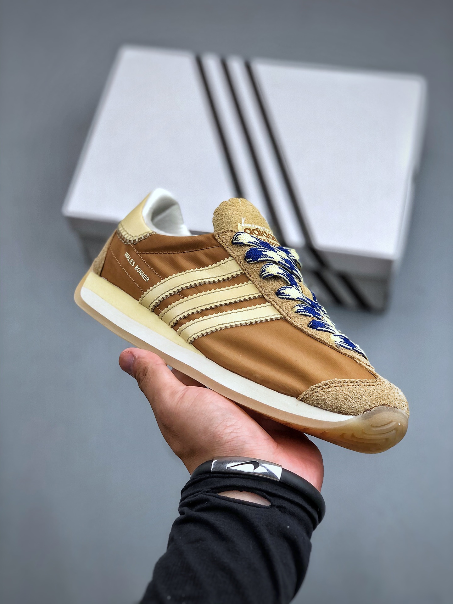 Wales Bonner x adidas Originals Country Sneakers (GW1388 - Comprehensive