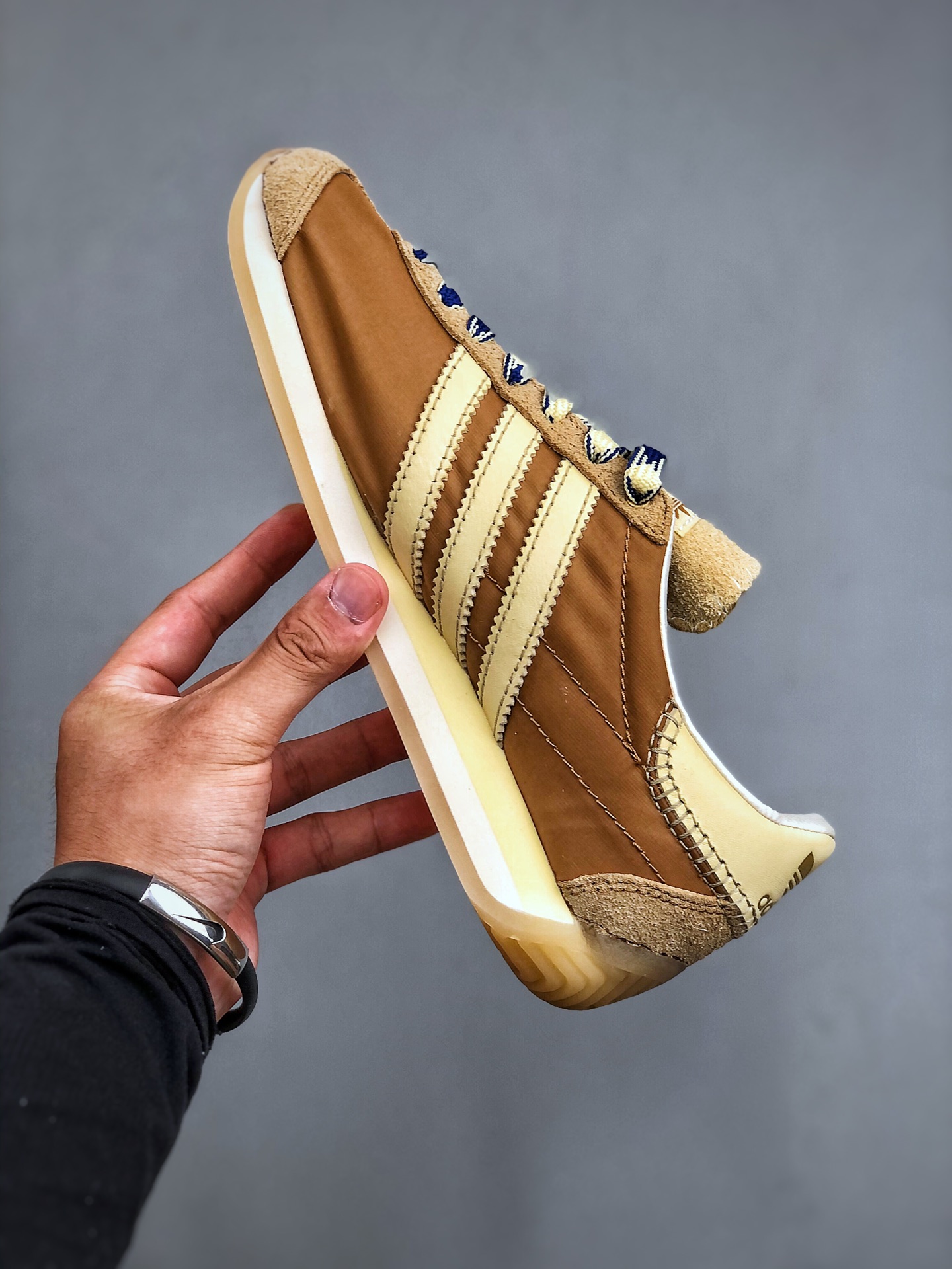Wales Bonner x adidas Originals Country Sneakers (GW1388 - Comprehensive 2