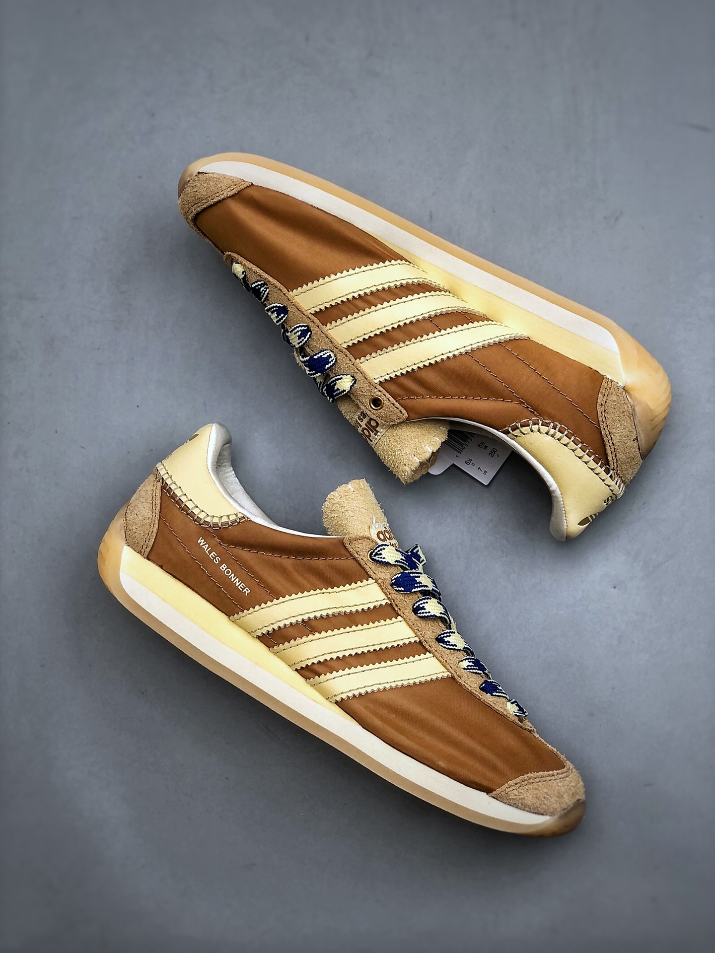 Wales Bonner x adidas Originals Country Sneakers (GW1388 - Comprehensive 9