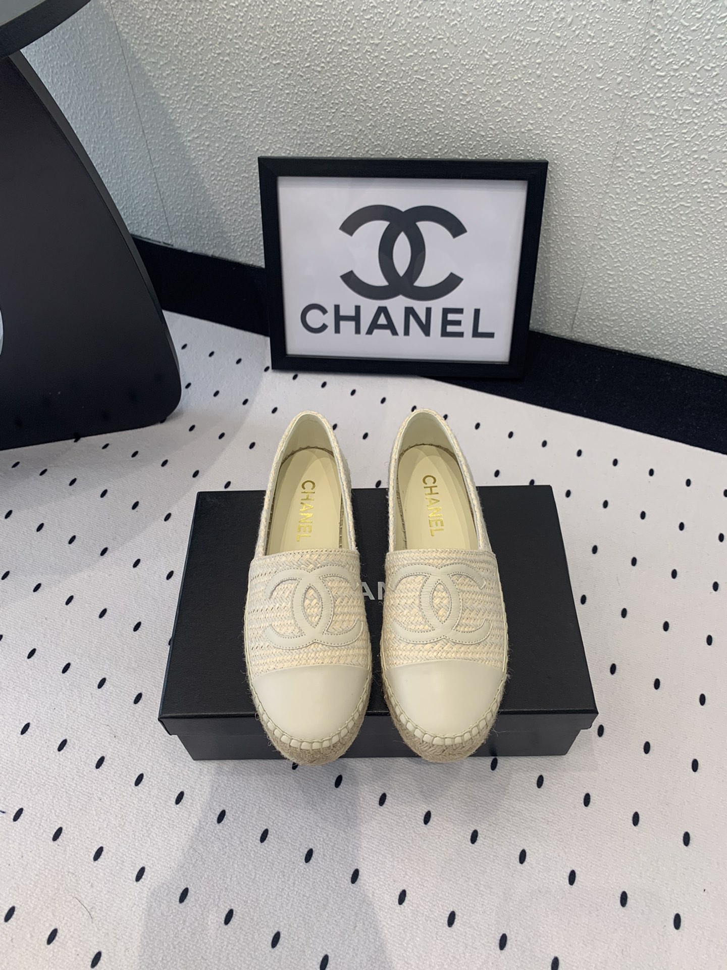 Chanel Shoes Espadrilles Buy Cheap Replica
 Weave Hemp Rope Sheepskin Summer Collection Fashion Casual