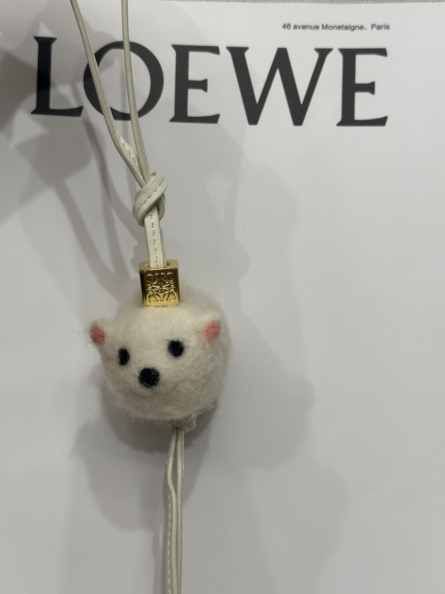 NO:181693,Chow Chow Sheep Sticky, Super Loewe19860909松獅 羊粘毛,特级罗意威,loewe,Bag