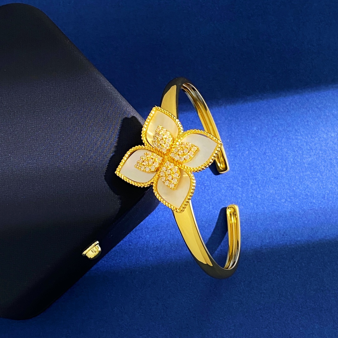 Roberto Coin Brass Bracelets Electroplated with Gold – RC80 p163 Summary - 图片 5