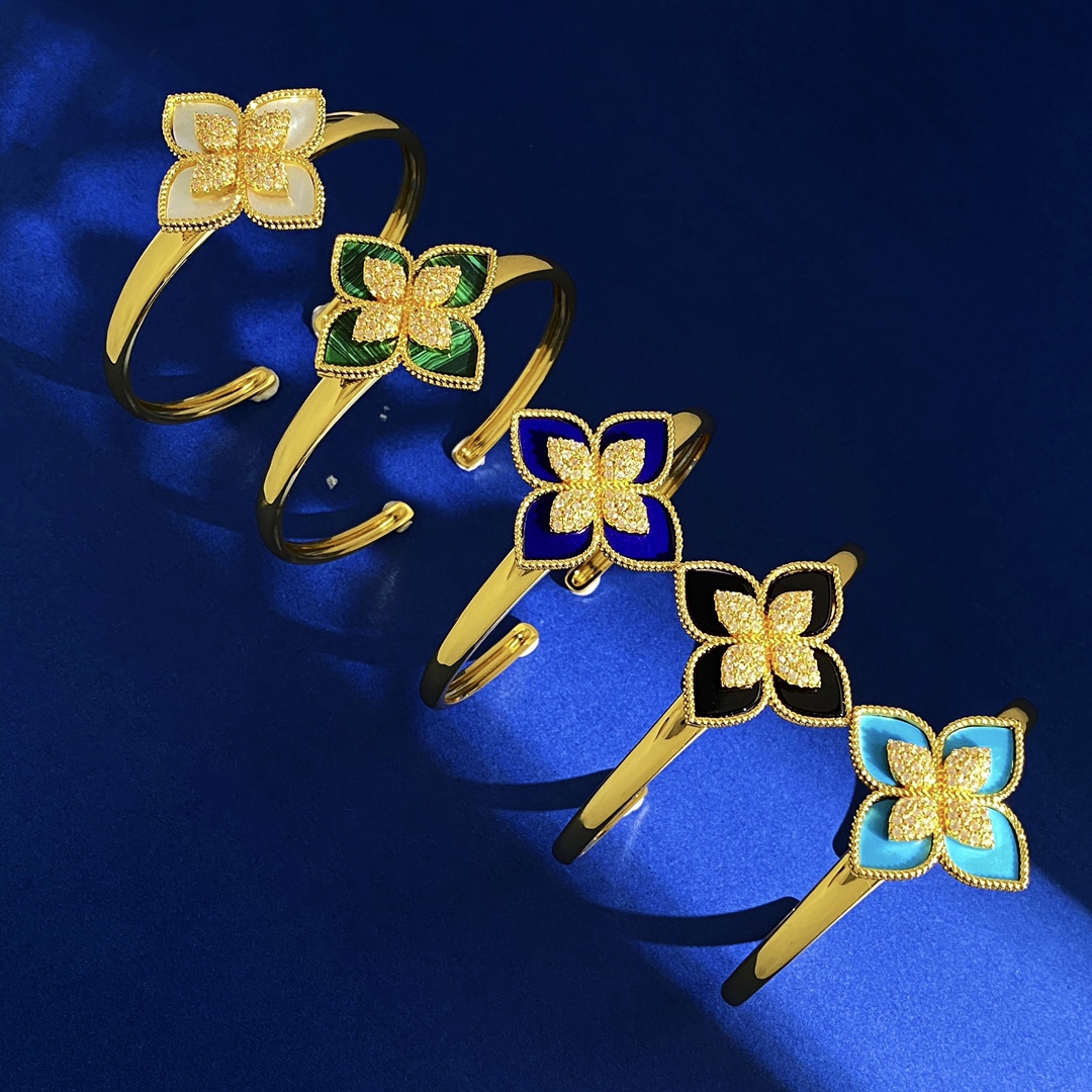 Roberto Coin Brass Bracelets Electroplated with Gold – RC80 p163 Summary