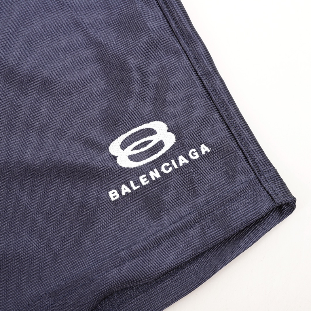 balenciaga巴黎世家 徽标刺绣短裤