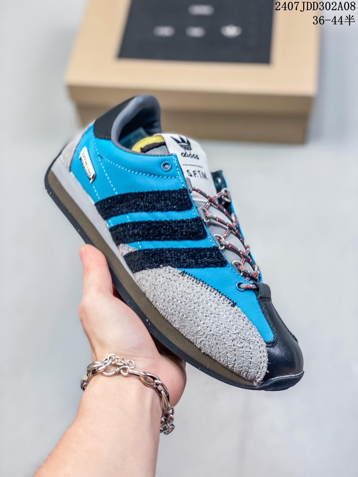 ID:xnm ✅Song for the Mute x 阿迪达斯 Adidas Country OG SFTM-003系列低帮经典复古德训阿甘风休闲运动慢跑鞋 ID3545 (半