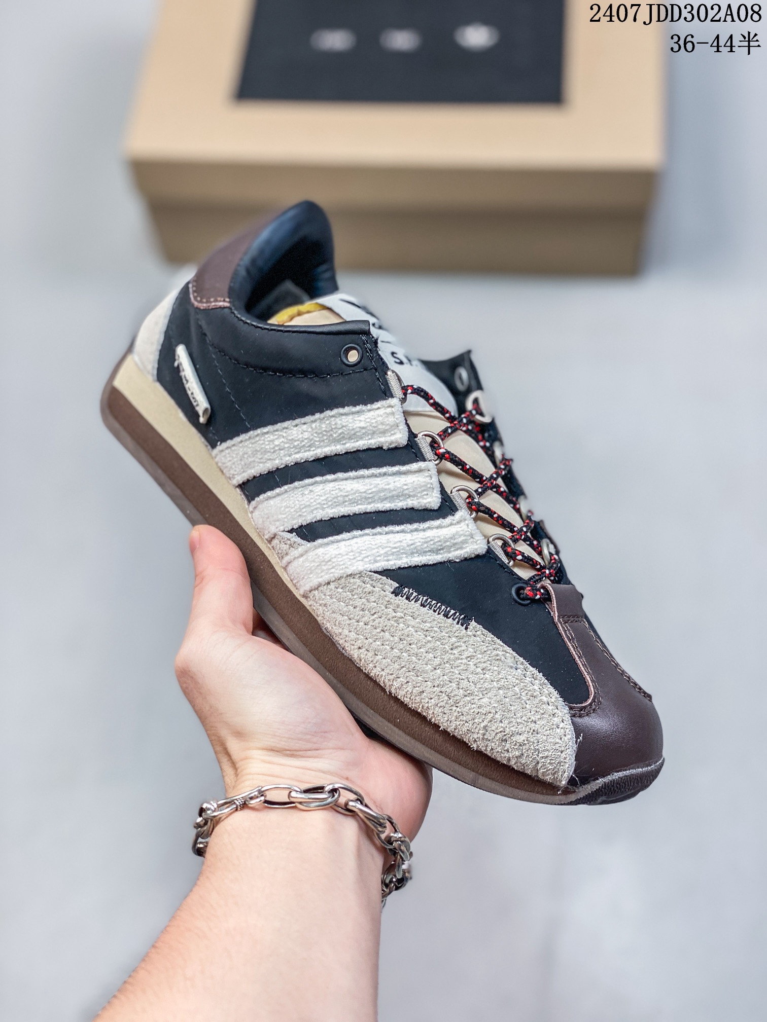 ID:xnm ✅Song for the Mute x 阿迪达斯 Adidas Country OG SFTM-003系列低帮经典复古德训阿甘风休闲运动慢跑鞋 ID3545 (半