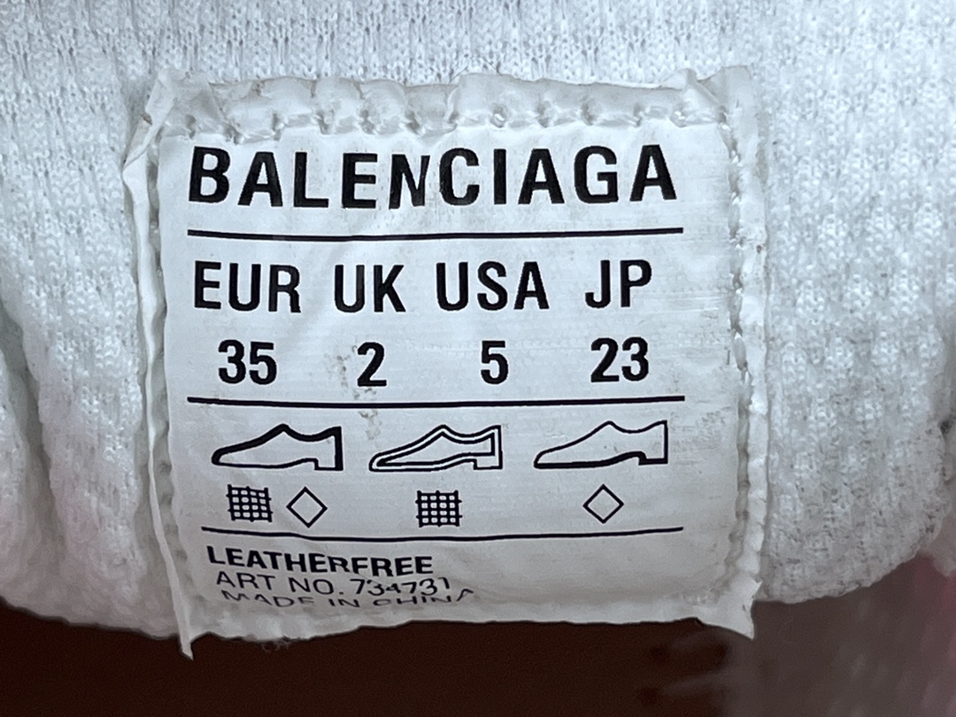 夏季主推款有量可谈！X版巴黎世家灰红Balenciaga巴黎世家3XL网布系带做旧低帮户外概念鞋货号73