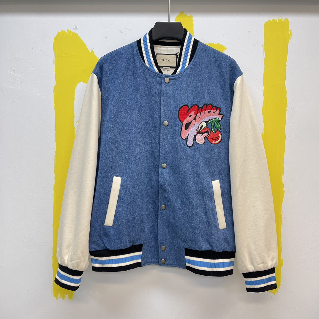 🧧Gucc* Colección Ancra Red Chaqueta Talla: S-XL Nueva colaboración con el artista e ilustrador británico Hattie Stewar…