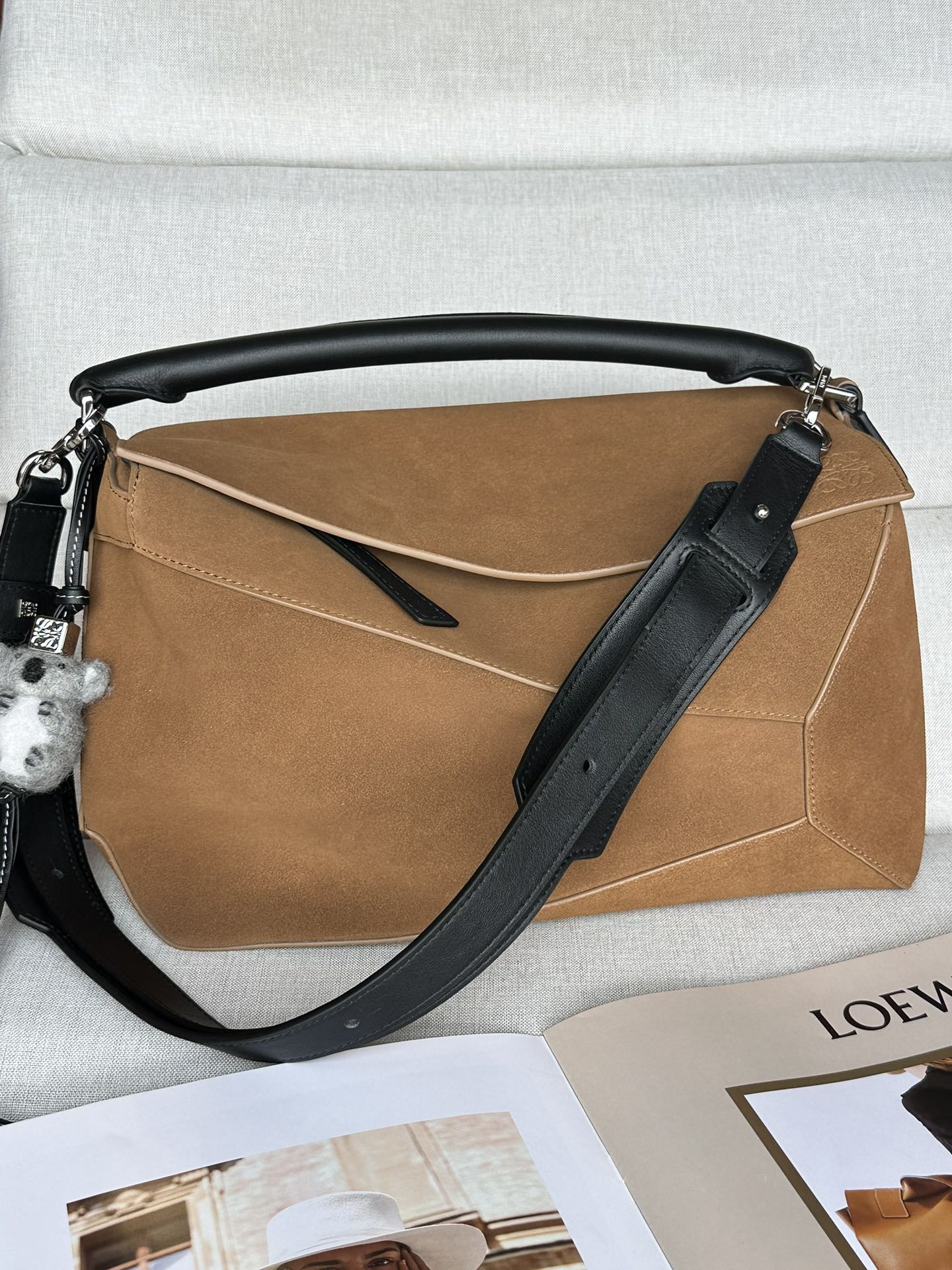 Perfekte Qualität
 Loewe Puzzle Taschen Handtaschen Leinwand Baumwolle