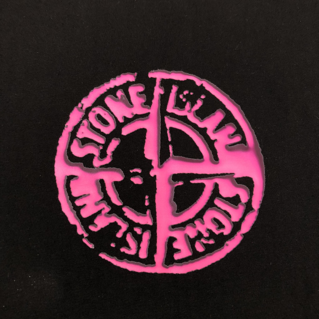 Stone Island Custom Cotton T-Shirts: Unique Design, Comfortable Fit, Various Sizes & Colors - 图片 4