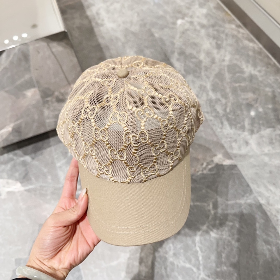 Gucci Hats Baseball Cap High Quality Happy Copy
 Embroidery Casual