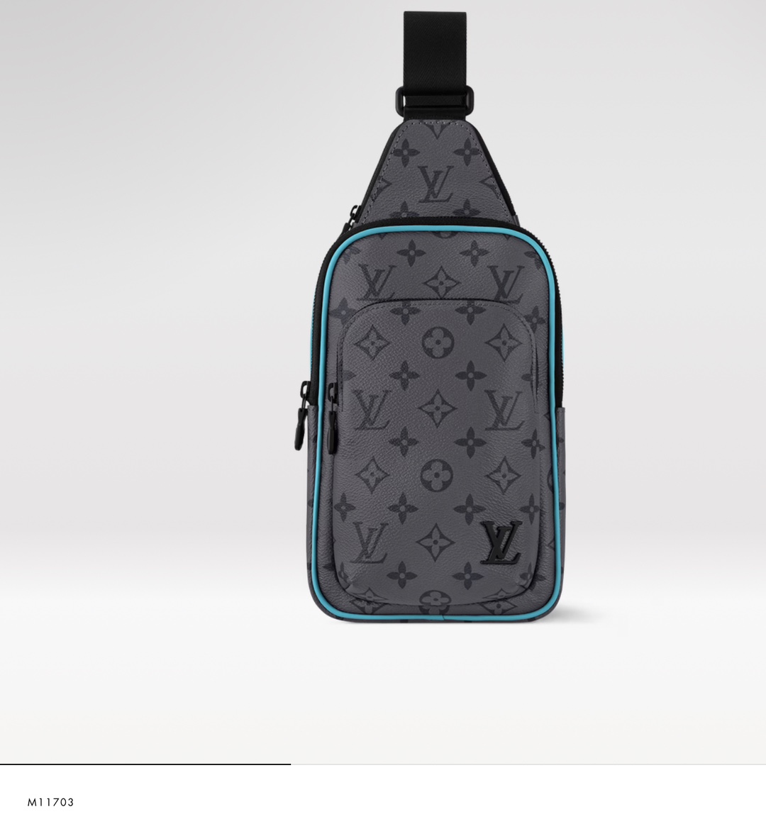 Louis Vuitton LV Avenue Sacs À Bandoulière & À Épaule Bleu clair m11703