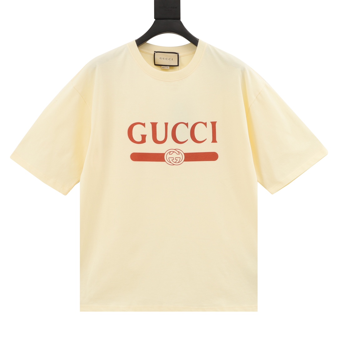 Gucci Odzież T-Shirt Bawełna Krótki rękaw