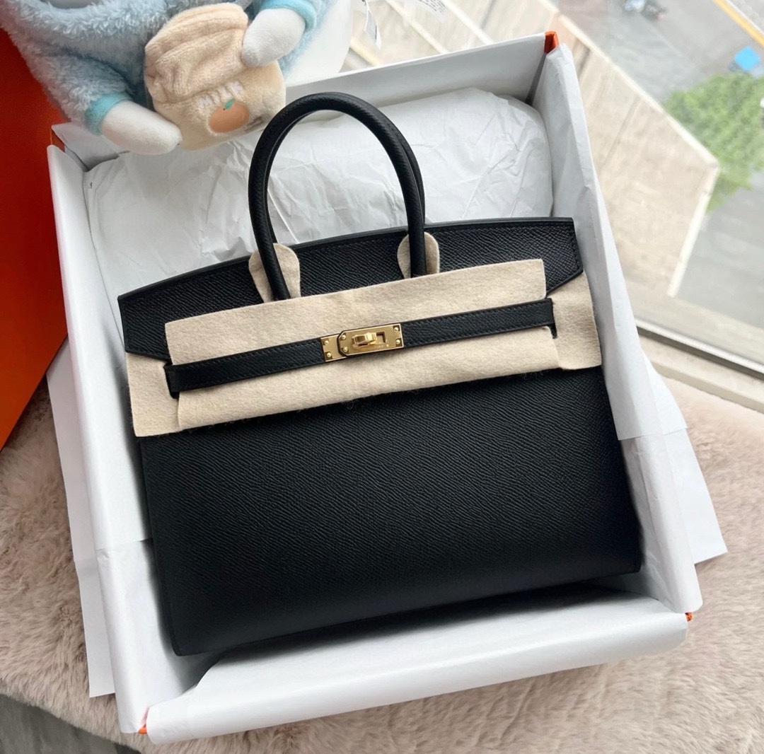 Where can you buy a replica
 Hermes Birkin Bags Handbags Black Gold Hardware