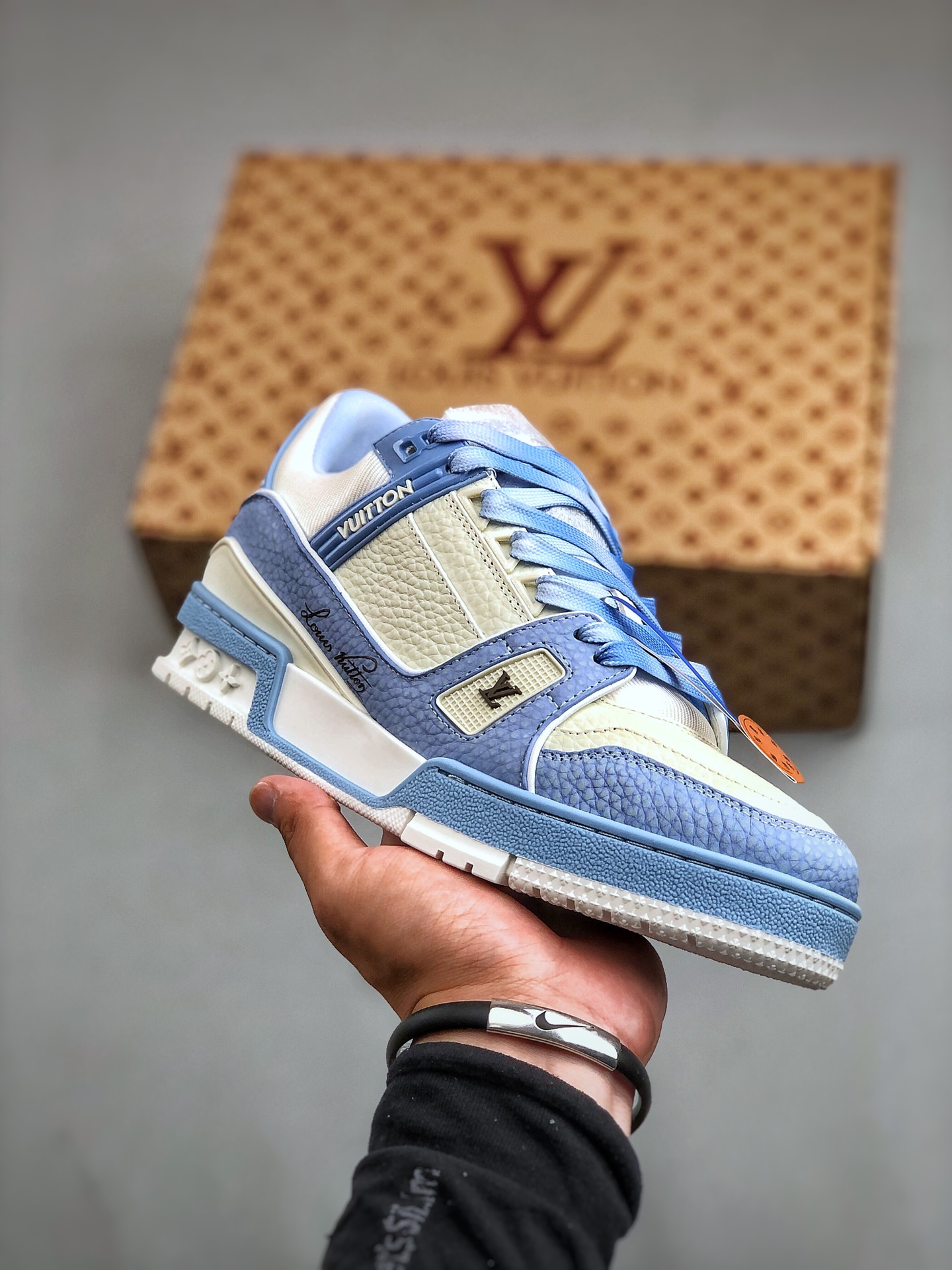 Tyler x Louis Vuitton 路易威登 LV Trainer 联名款 低帮休闲板鞋