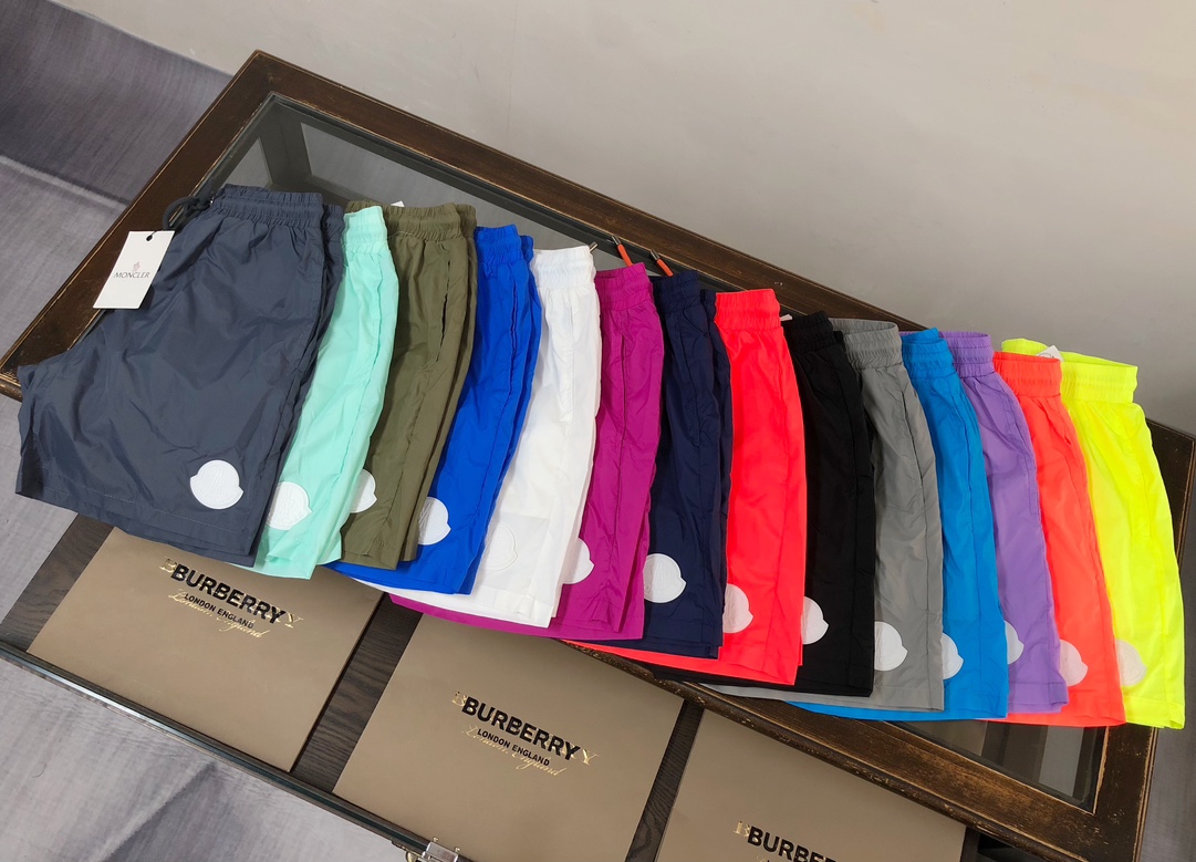 MONCLER Men's Swim Trunks - Macaron Colors, Quick Dry Beach Shorts 3 i1721145216 5303 0