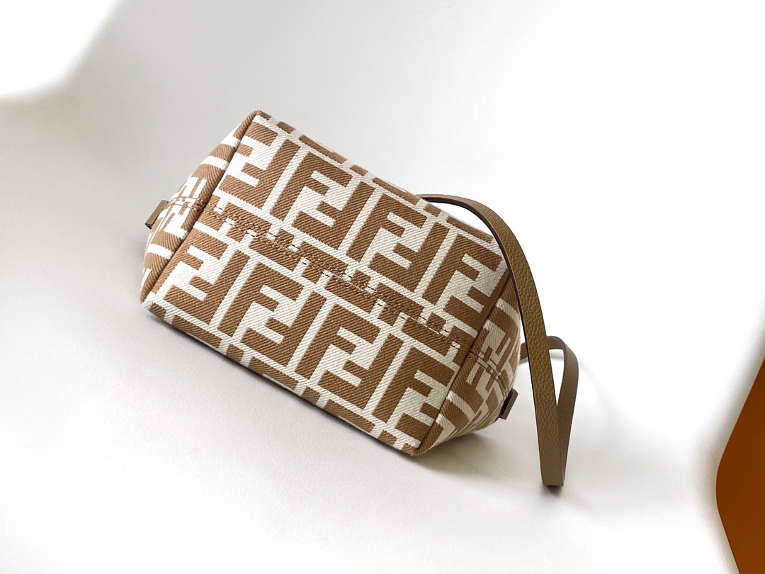 Fendi Roll Mini Tote Bag With FF Motif and Detachable Shoulder Strap 4 i1721191858 7456 3