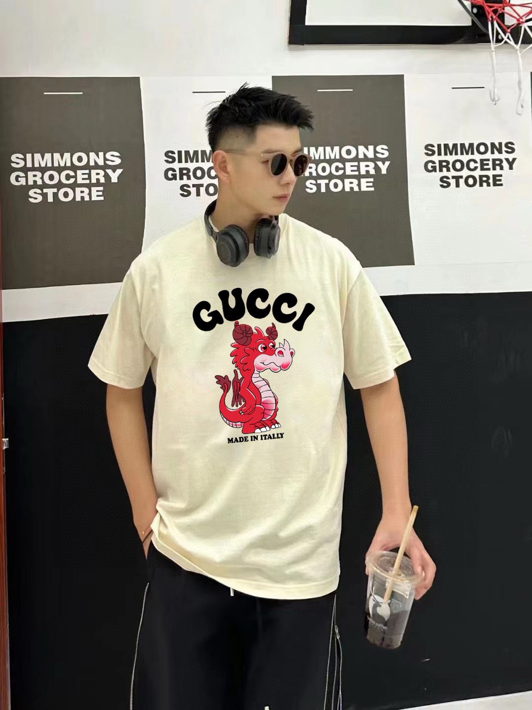 Gucci Odzież T-Shirt Krótki rękaw