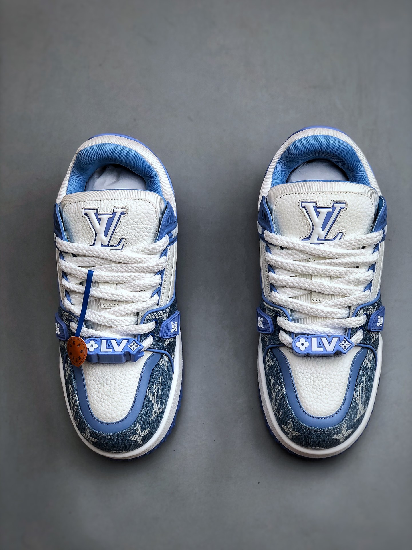 新货纯原级别 空胶工艺 高端零售专供Louis Vuitton 路易威登 LV Trainer 低帮休闲板鞋