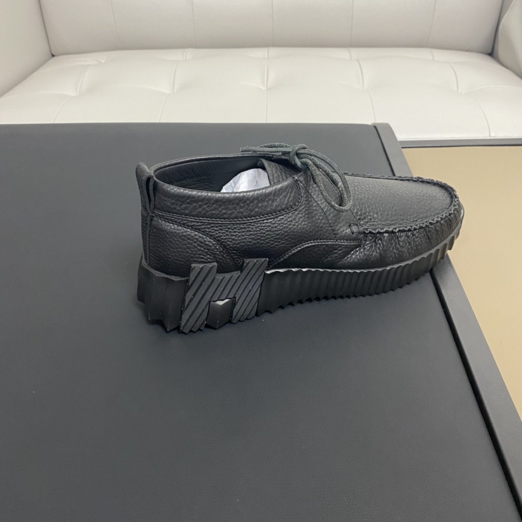 Hermès Haute Couture Classic Luxury Leather Shoe Loafer Shoes 6
