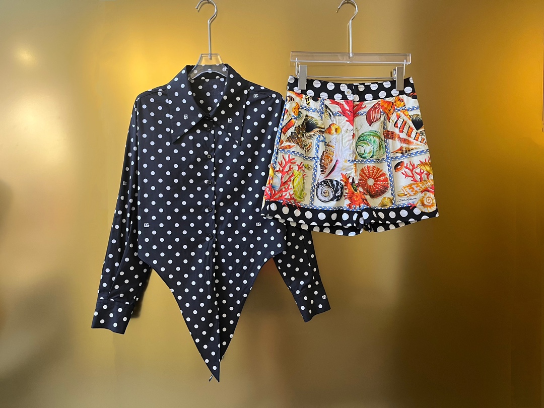 P504 original smlxlxxl Fashion shorts with a new packaged DG t-shirt - 图片 7
