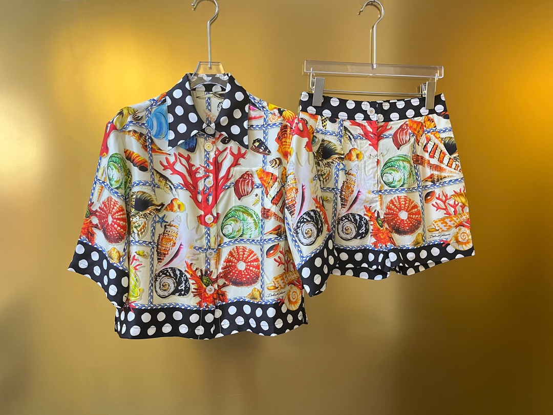 P504 original smlxlxxl Fashion shorts with a new packaged DG t-shirt - 图片 6