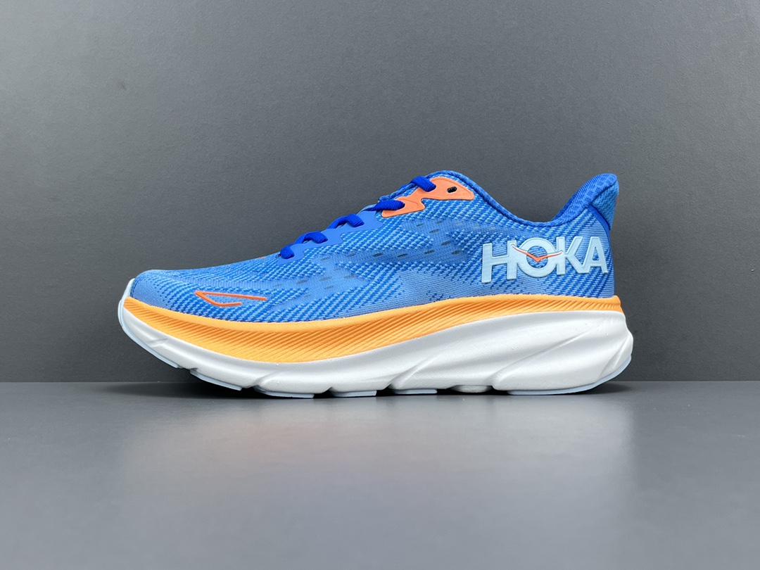 C版HOKAHOKAONEONEClifton9运动舒适减震防滑耐磨低帮休闲跑步鞋尺码36-45货号/C