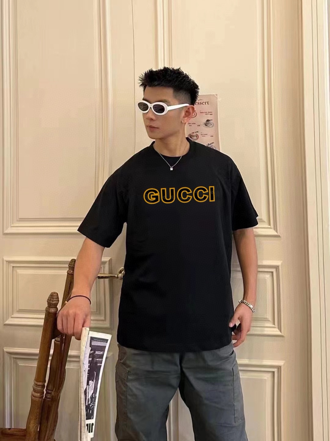 Gucci Odzież T-Shirt Krótki rękaw