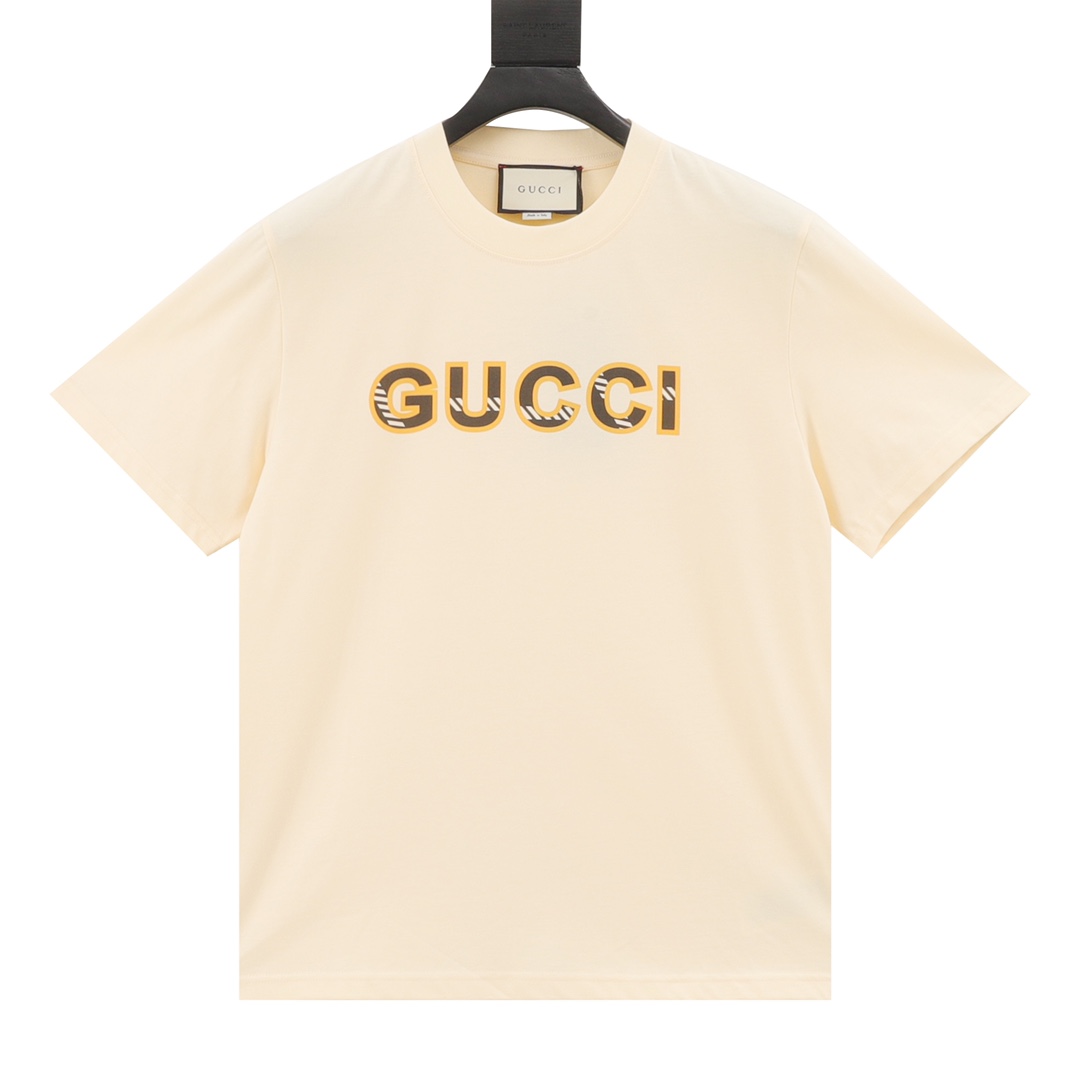 Aaa
 Gucci Odzież T-Shirt Unisex Bawełna Krótki rękaw