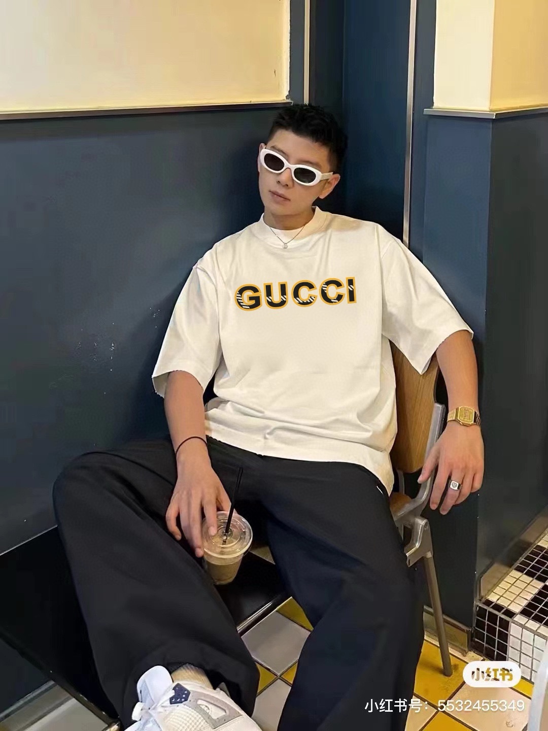 Gucci Odzież T-Shirt Krótki rękaw