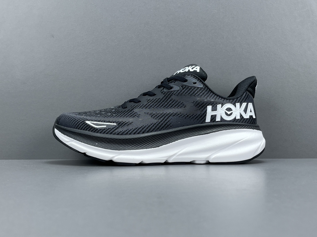 C版HOKAHOKAONEONEClifton9运动舒适减震防滑耐磨低帮休闲跑步鞋尺码36-45货号/B