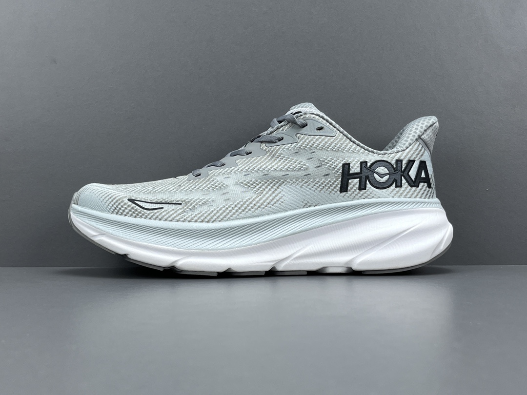 C版HOKAHOKAONEONEClifton9运动舒适减震防滑耐磨低帮休闲跑步鞋尺码36-45货号/H