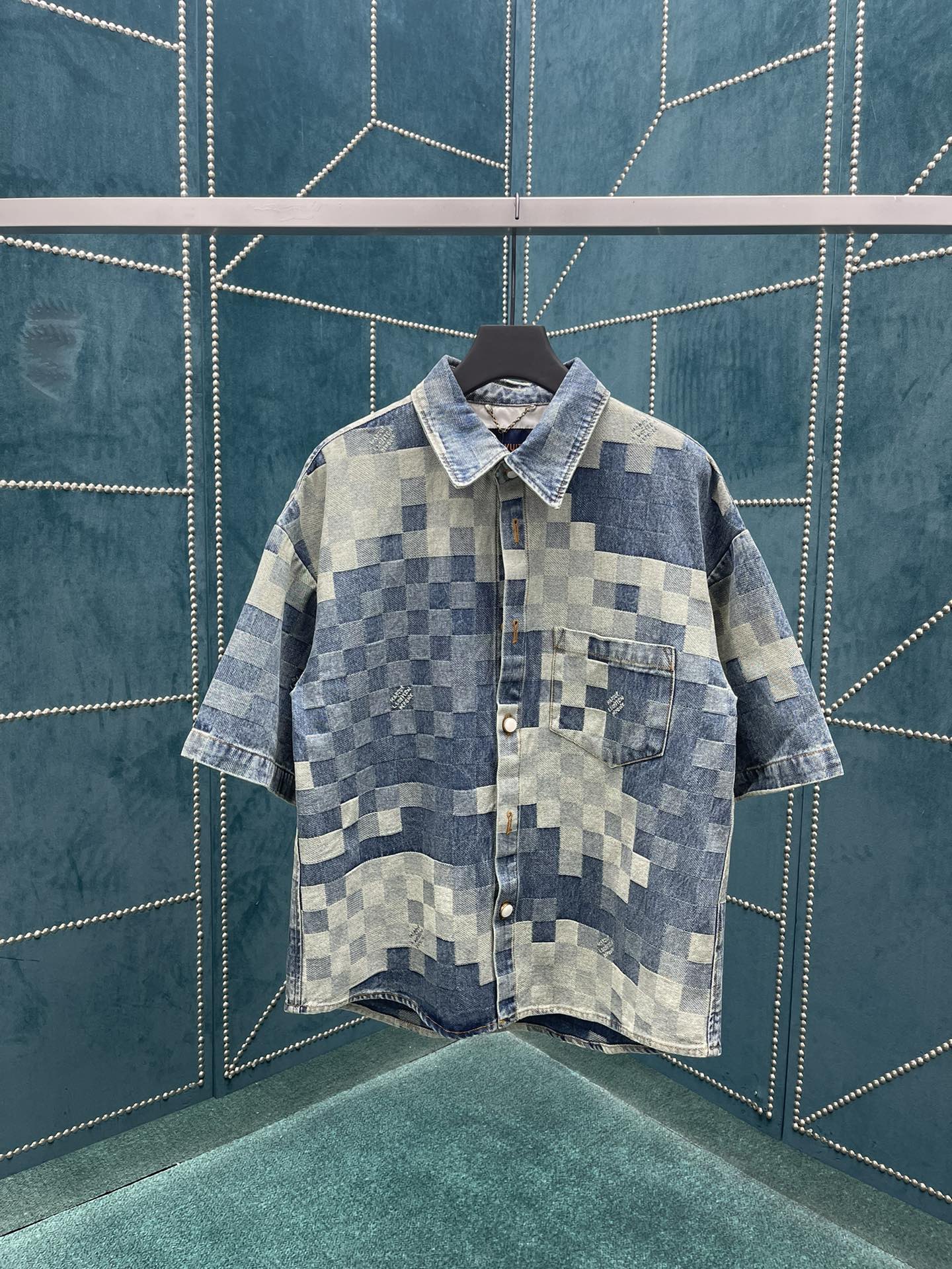 Louis Vuitton Kleding Overhemden Korte Broek Unisex Lente/Zomercollectie