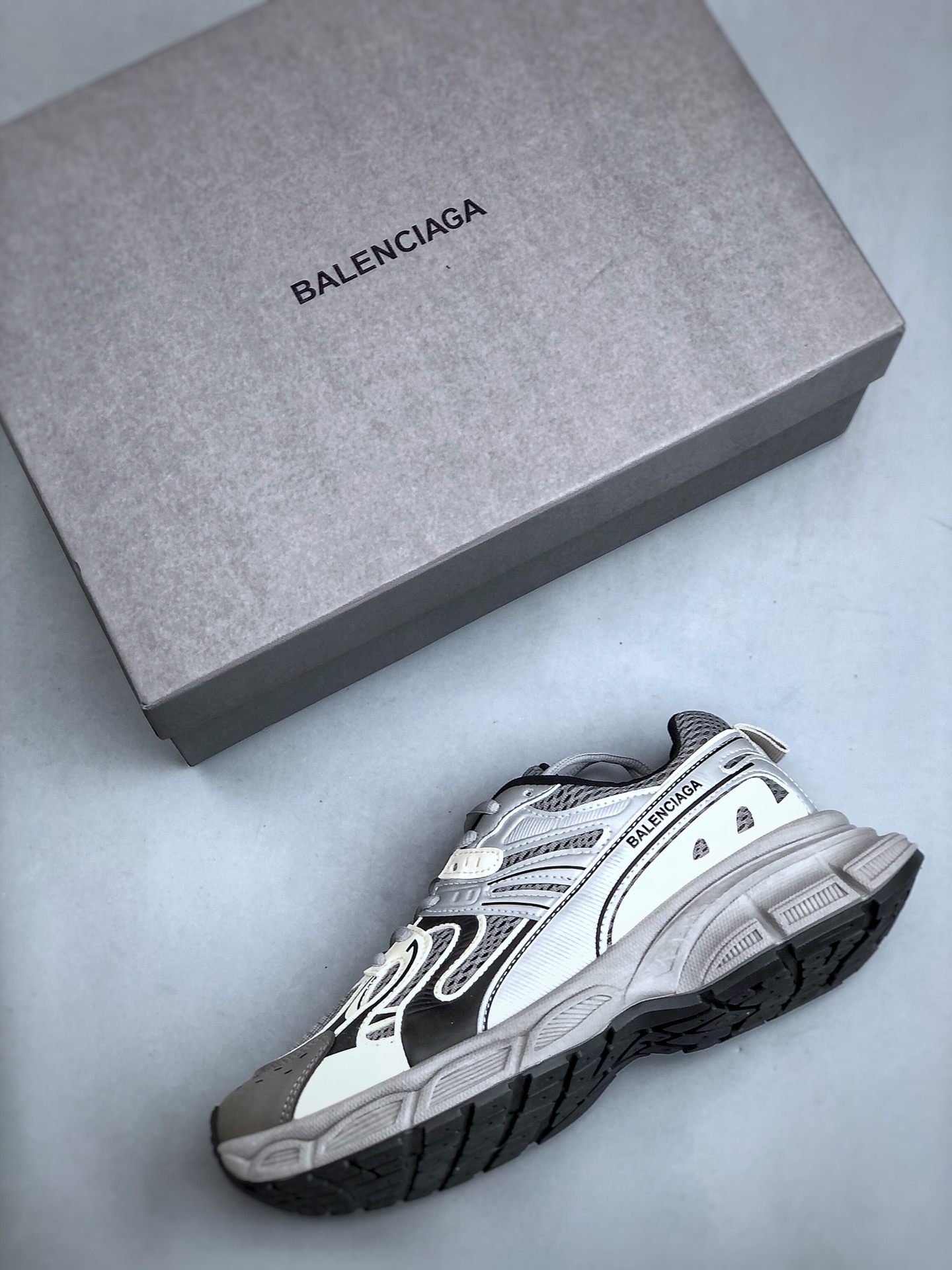 巴黎世家BALENCIAGA Sneaker”Rose Pink/Black”运动休闲鞋系列低帮潮流风百搭休闲运动鞋