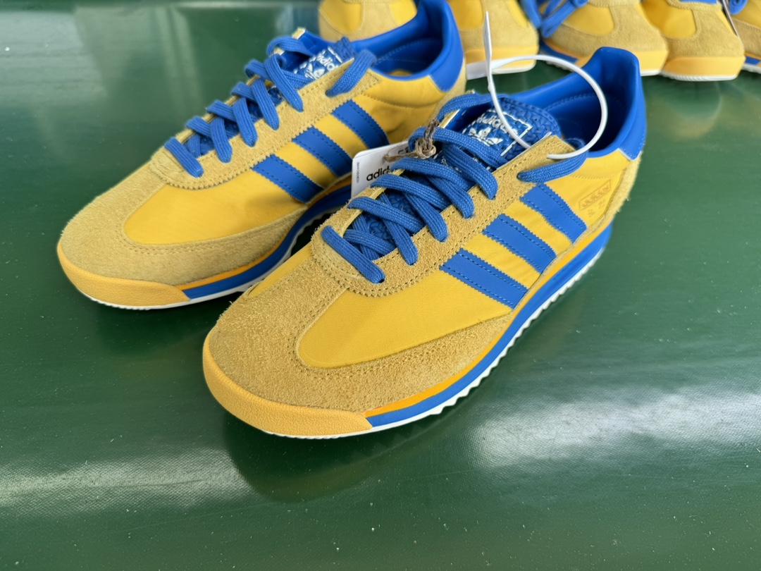 Adidas Originals SL 72 RS IE6526 Retro Sneakers - Yellow/Blue, Multiple Sizes