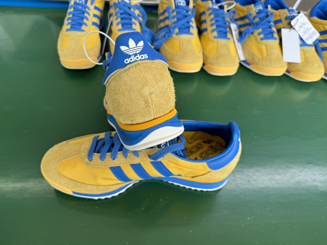 Adidas Originals SL 72 RS IE6526 Retro Sneakers - Yellow/Blue, Multiple Sizes 4 i1721545448 7688 3
