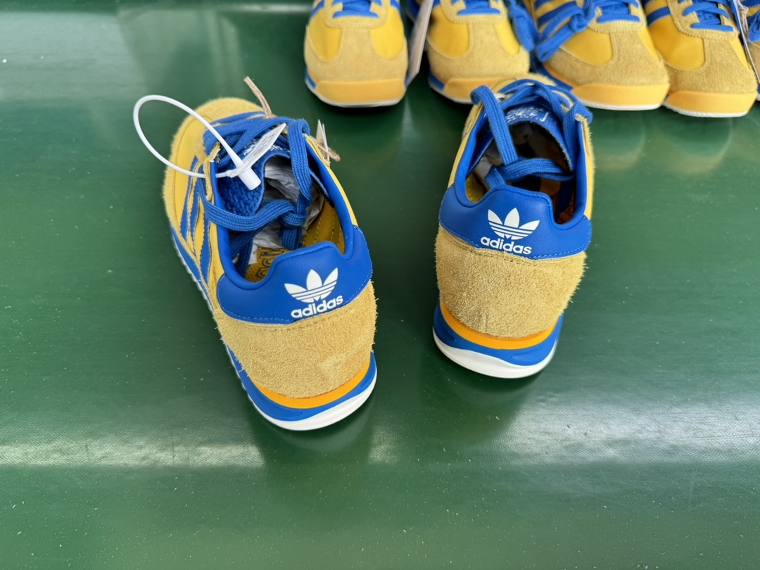 Adidas Originals SL 72 RS IE6526 Retro Sneakers - Yellow/Blue, Multiple Sizes 3 i1721545448 7696 2