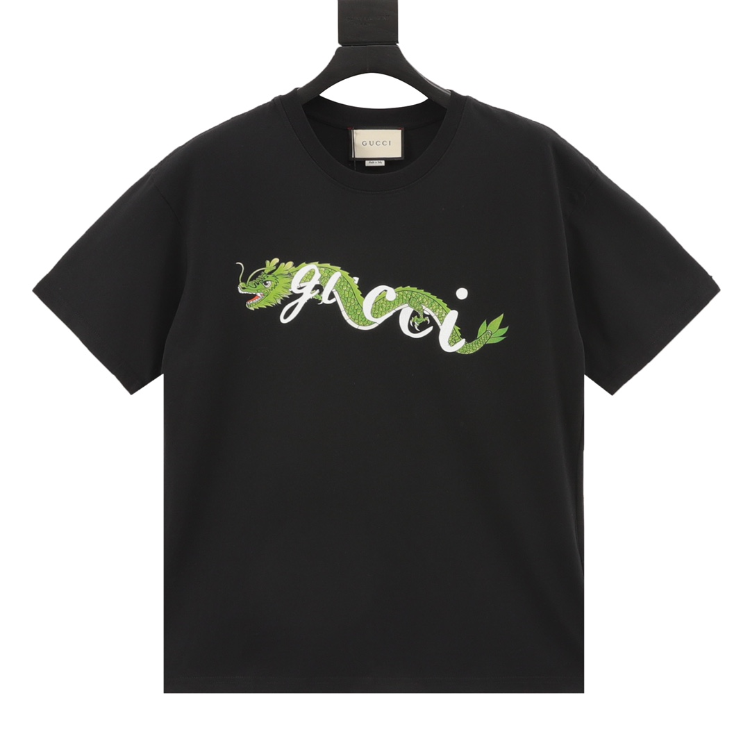 Gucci Odzież T-Shirt Unisex Bawełna Krótki rękaw