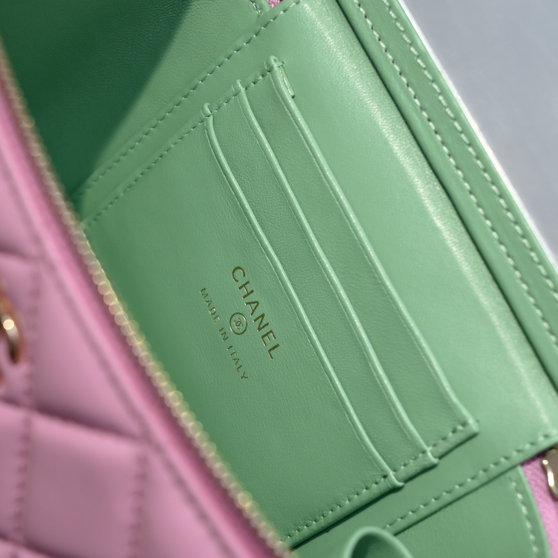 Chanel Style Black Leather Wallet Bags detail image 8 from source 776530