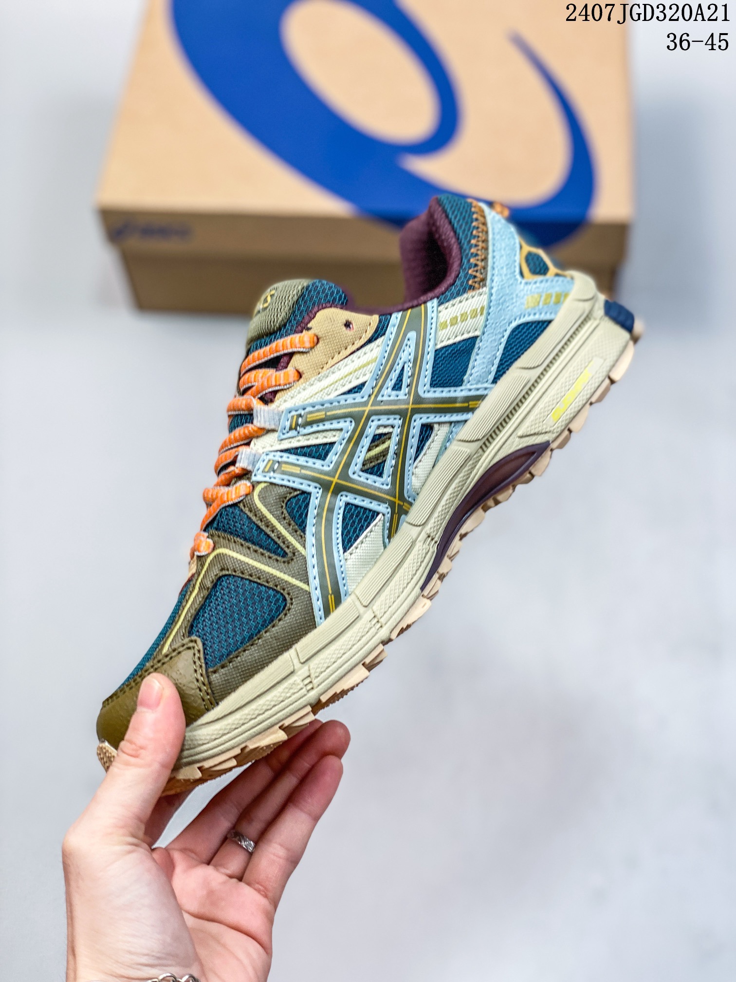 💰120 亚瑟士男女越野跑鞋GEL-KAHANA 8户外登山鞋透气运动休闲鞋 尺码：36-45 07JGD320A21