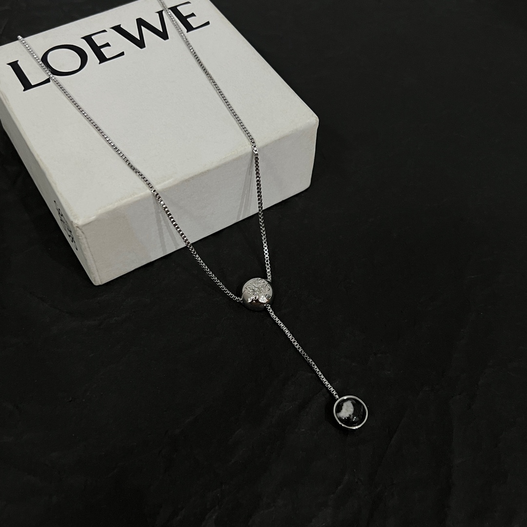 Loewe Jewelry Necklaces & Pendants Yellow Brass