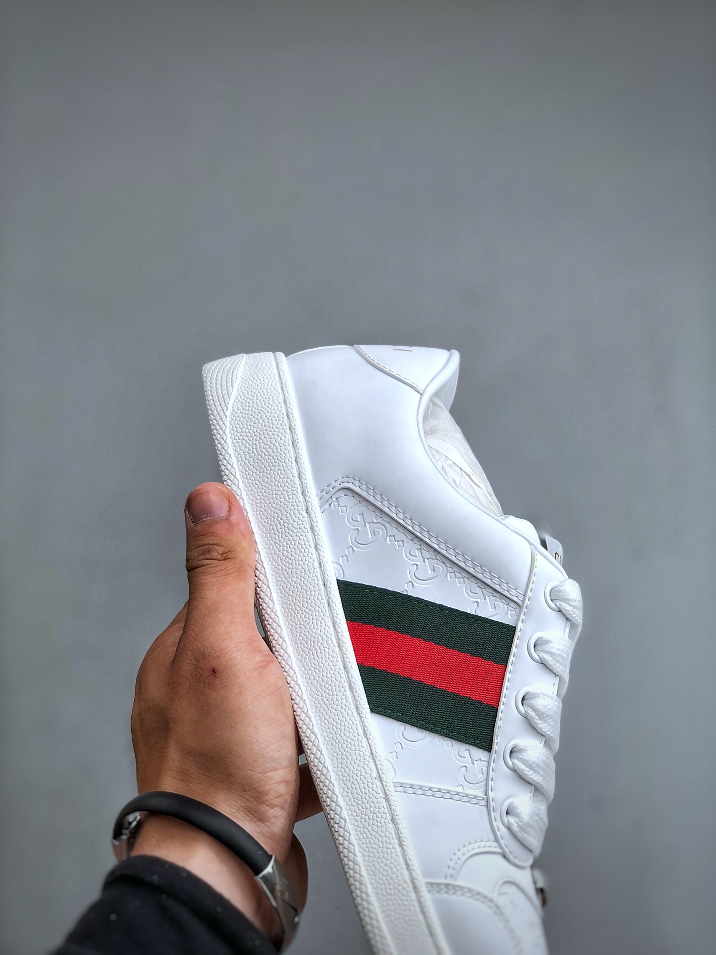 Gucci Distressed Screener sneaker古驰小脏鞋系列