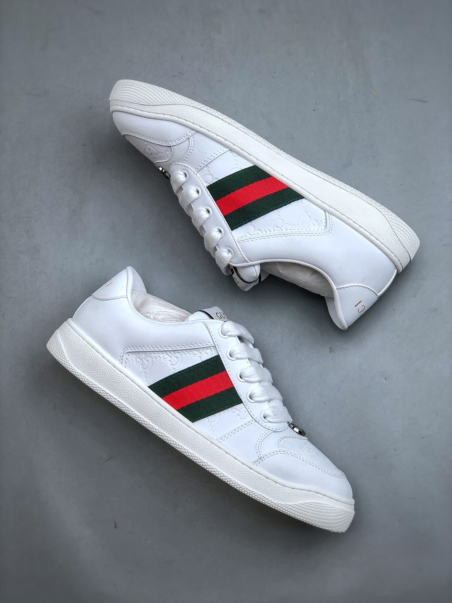 Gucci Distressed Screener sneaker古驰小脏鞋系列