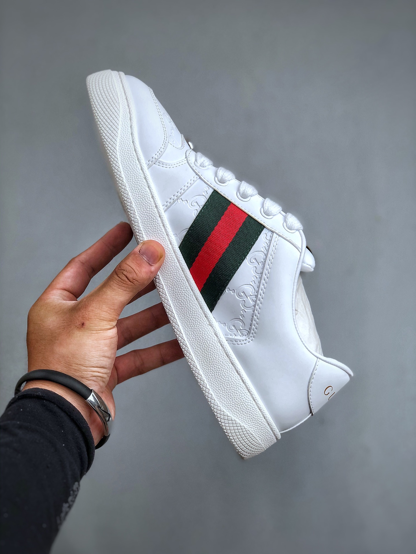 Gucci Distressed Screener sneaker古驰小脏鞋系列